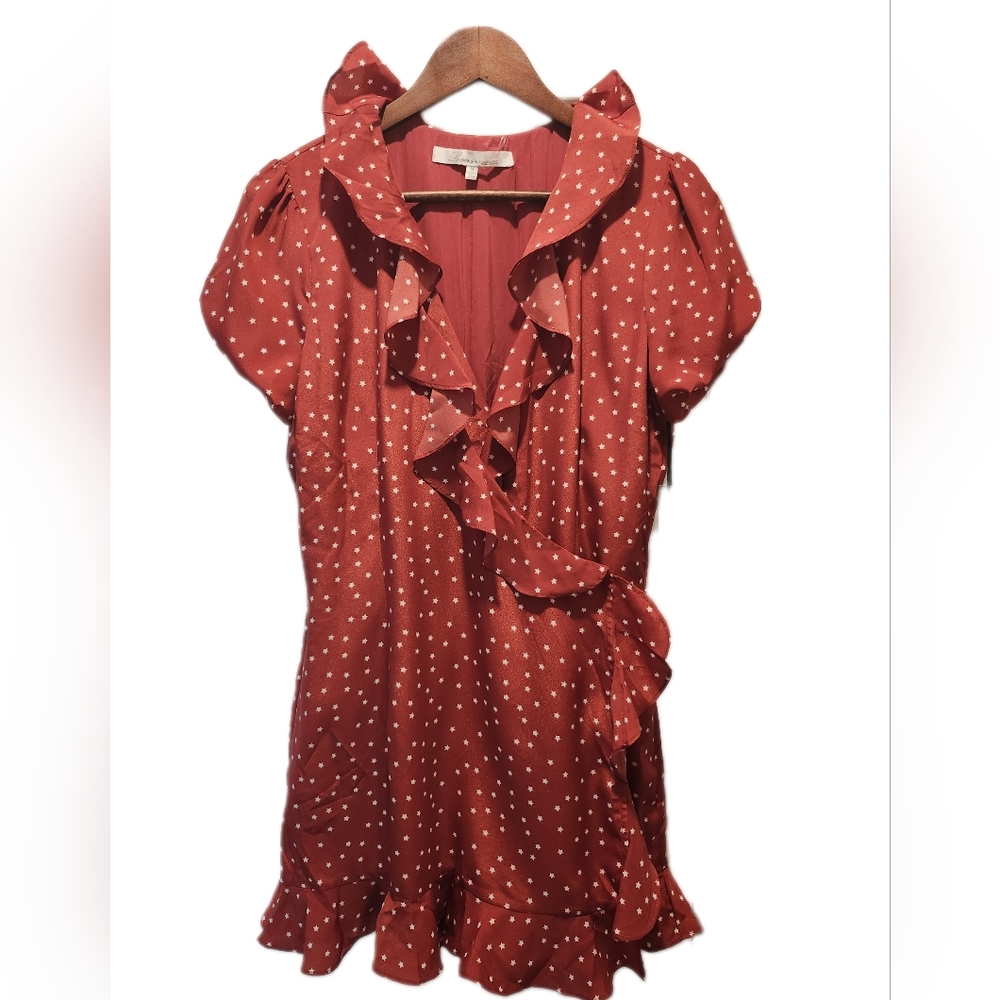 Size M Red Romper Dress